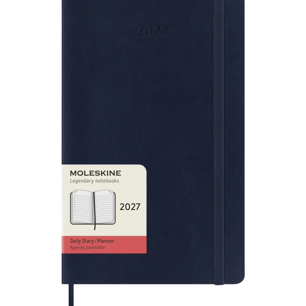 Kalender 12M Daily 2027 Softcover Pocket Sapphire Blue