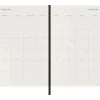 Kalender 12M Monthly 2027 Softcover Pocket Black