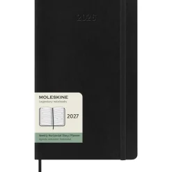 Kalender 12M Weekly Horizontal 2027 Softcover Large Black