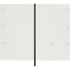 Kalender 12M Weekly Horizontal 2027 Softcover Pocket Black