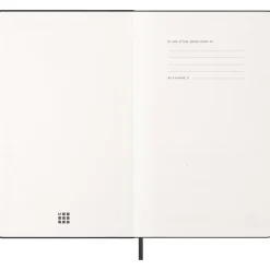 Kalender 12M Weekly Horizontal 2027 Hardcover Large Black