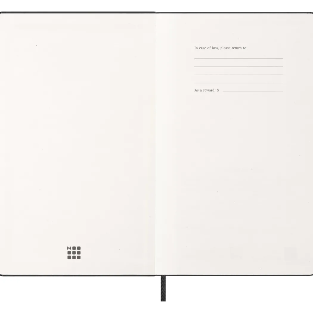 Kalender 12M Weekly Horizontal 2027 Hardcover Large Black