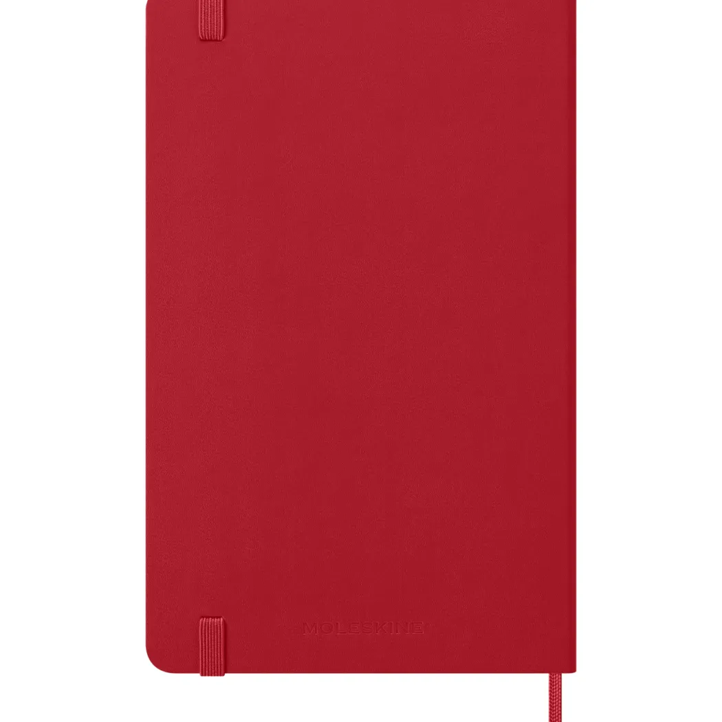 Kalender 12M Weekly Notebook 2027 Hardcover Large Red