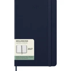 Kalender 12M Weekly Notebook 2027 Hardcover Large Sapphire Blue