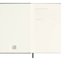 Kalender 12M Weekly Notebook 2027 Hardcover Pocket Myrtle Green