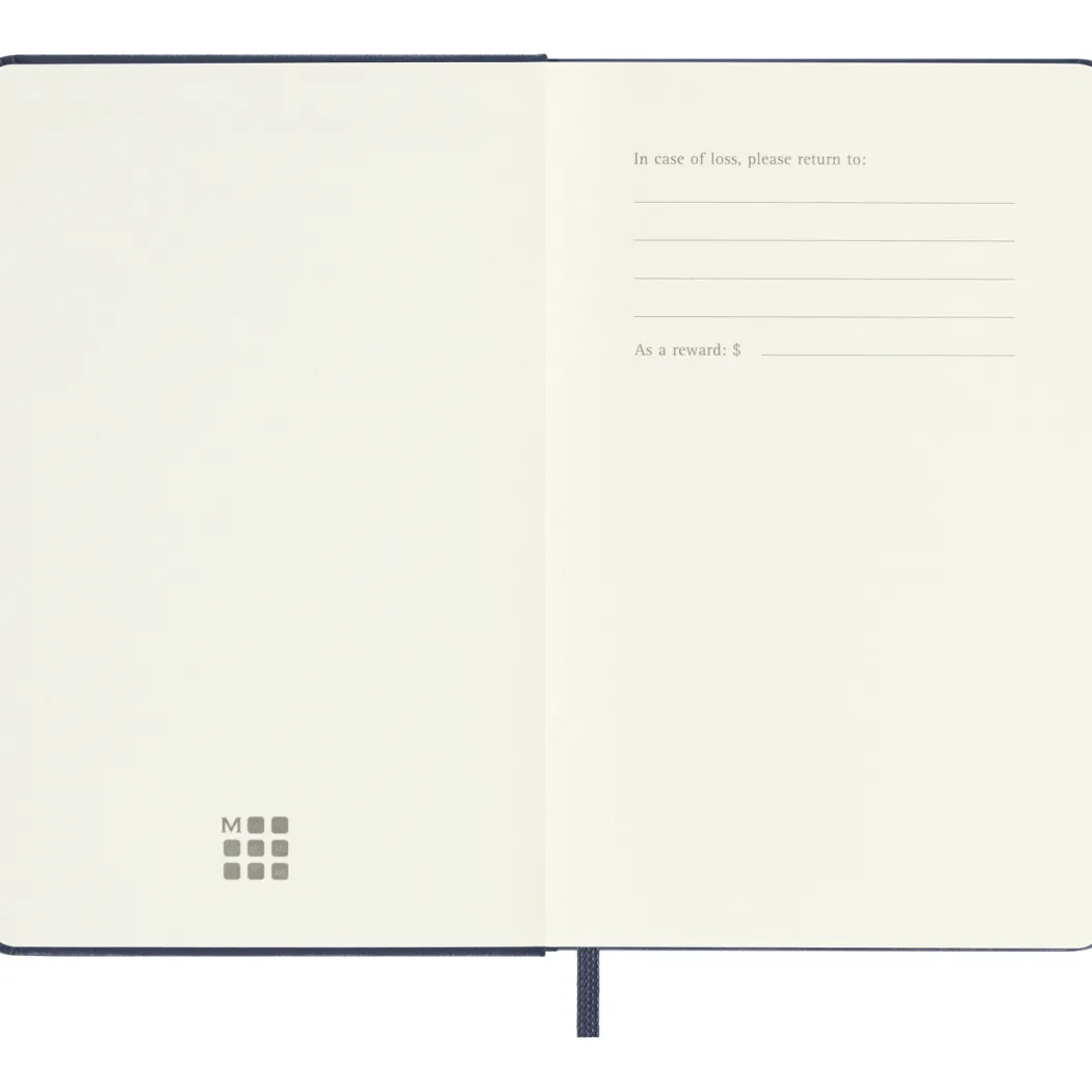Kalender 12M Weekly Notebook 2027 Hardcover Pocket Sapphire Blue