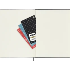 Kalender 12M Weekly Notebook 2027 Hardcover XL Black