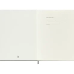 Kalender 12M Weekly Notebook 2027 Hardcover XL Black