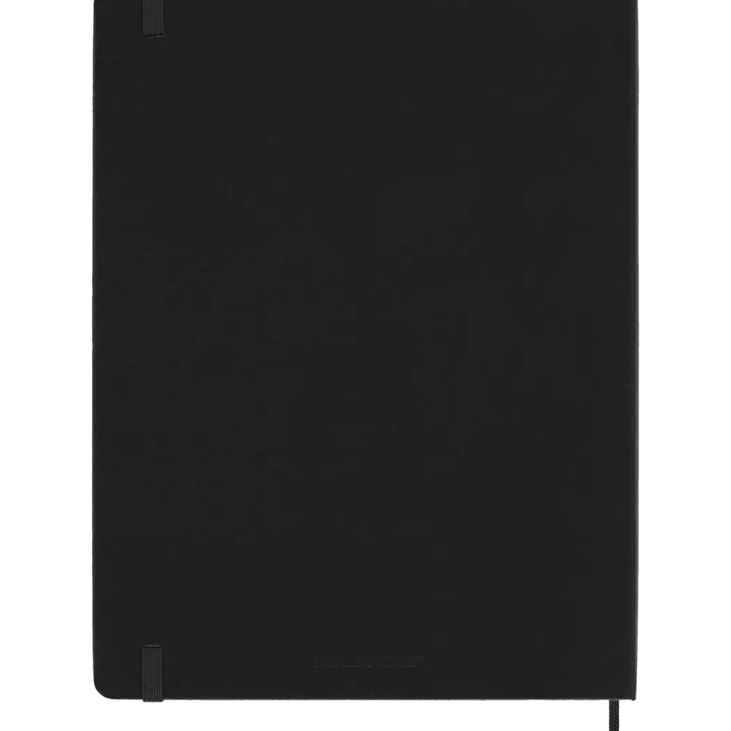 Kalender 12M Weekly Notebook 2027 Hardcover XL Black