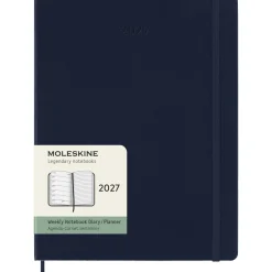 Kalender 12M Weekly Notebook 2027 Hardcover XL Sapphire Blue