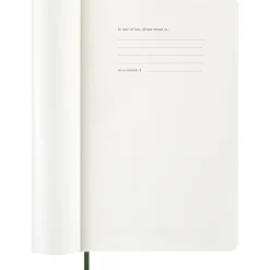 Kalender 12M Weekly Notebook 2027 Softcover Large Myrtle Green