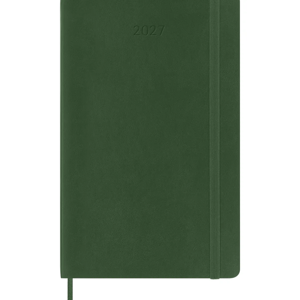 Kalender 12M Weekly Notebook 2027 Softcover Large Myrtle Green