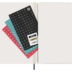 Kalender 12M Weekly Notebook 2027 Softcover Large Sapphire Blue