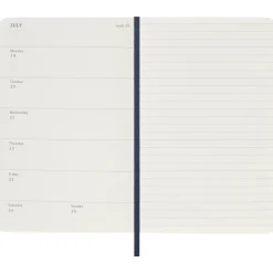 Kalender 12M Weekly Notebook 2027 Softcover Pocket Sapphire Blue