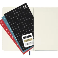 Kalender 12M Weekly Notebook 2027 Softcover Pocket Sapphire Blue