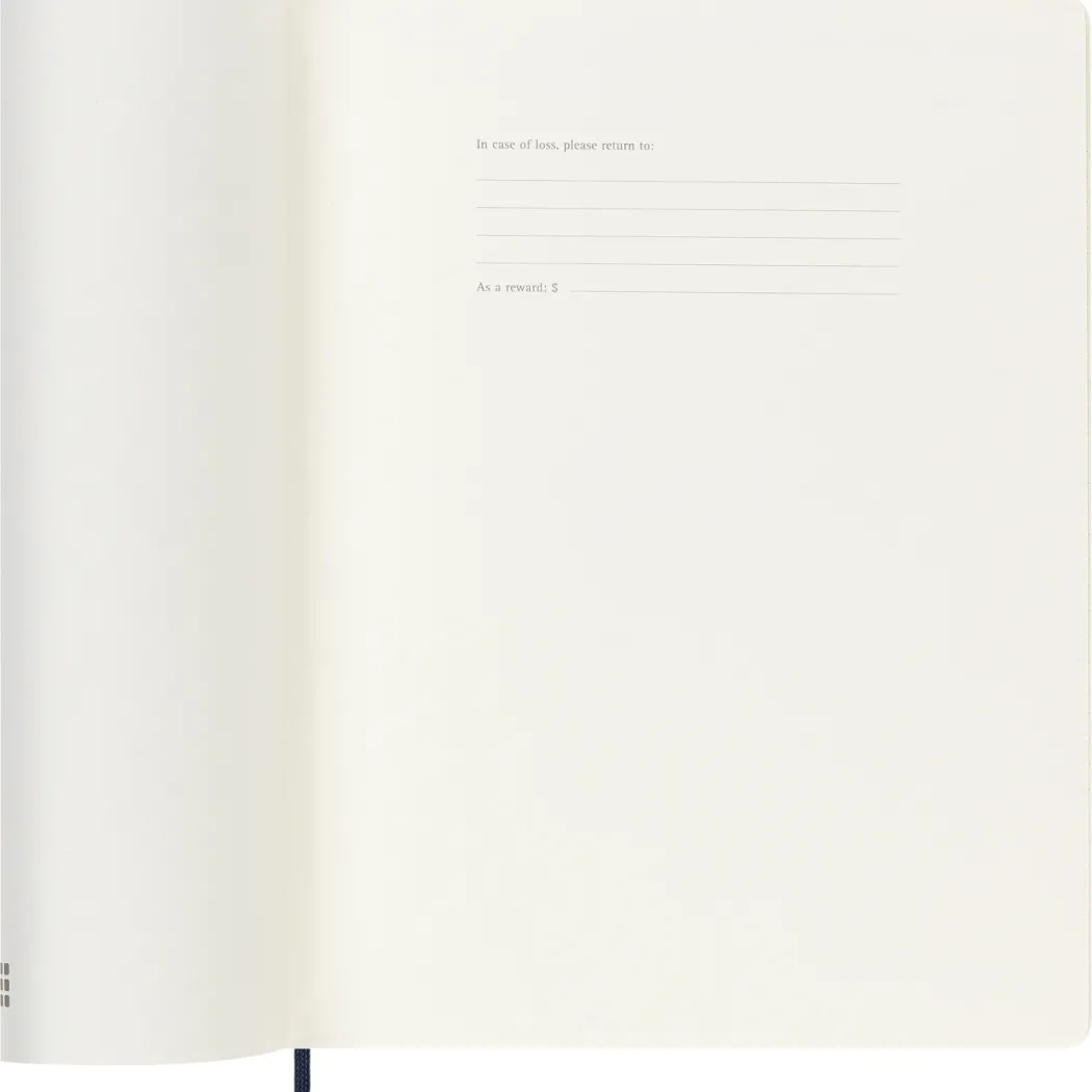 Kalender 12M Weekly Notebook 2027 Softcover XL Sapphire Blue