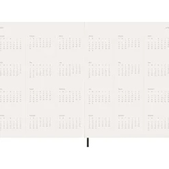 Kalender 12M Weekly Vertical 2027 Essential Softcover XXL Black