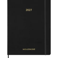 Kalender 12M Weekly Vertical 2027 Essential Softcover XXL Black