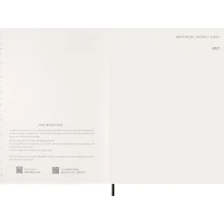 Kalender 12M Weekly Vertical 2027 Essential Softcover XXL Black
