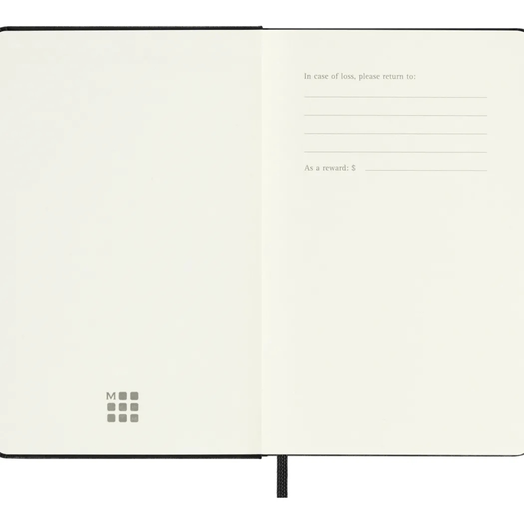 Kalender 12M Weekly Vertical 2027 Hardcover Pocket Black