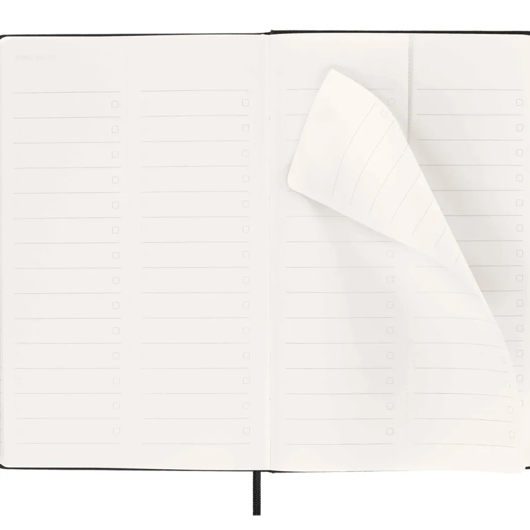 Kalender 12M Weekly Vertical PRO 2027 Hardcover Large Black