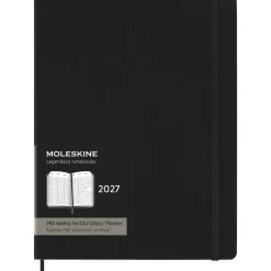 Kalender 12M Weekly Vertical PRO 2027 Hardcover XL Black