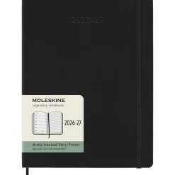 Kalender 18M WeekNote Hard Cover XL Black