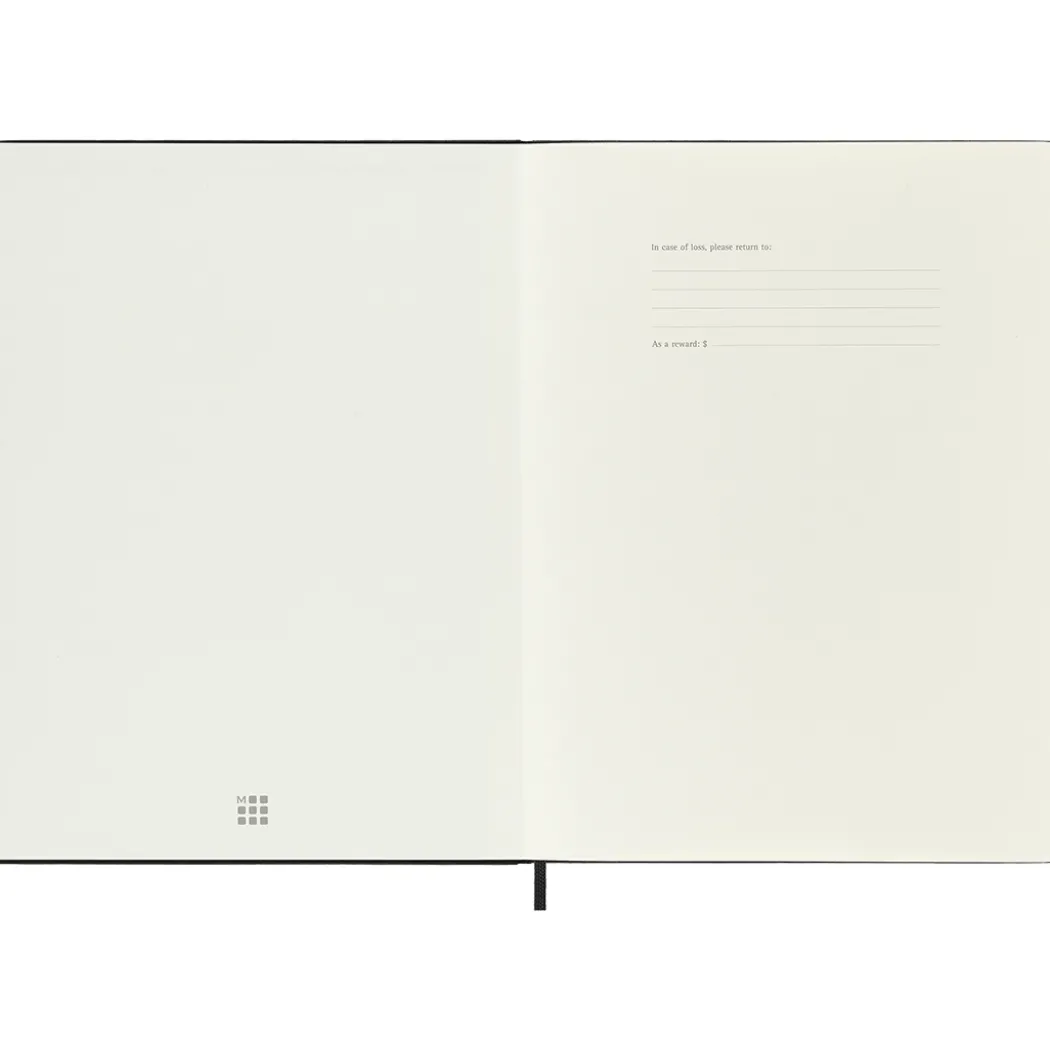 Kalender 18M WeekNote Hard Cover XL Black