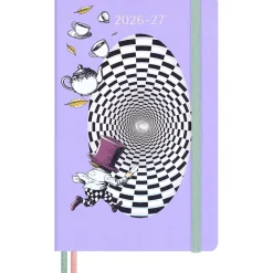 Kalender 18M WeekNote Hard Cover Large Alice in Wonderland