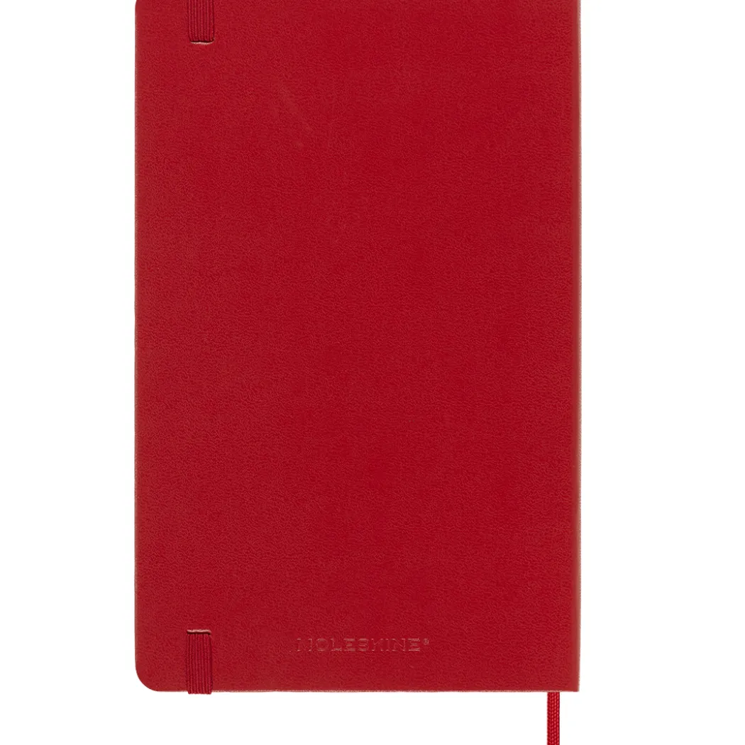 Kalender 18M WeekNote Hard Cover Large Red
