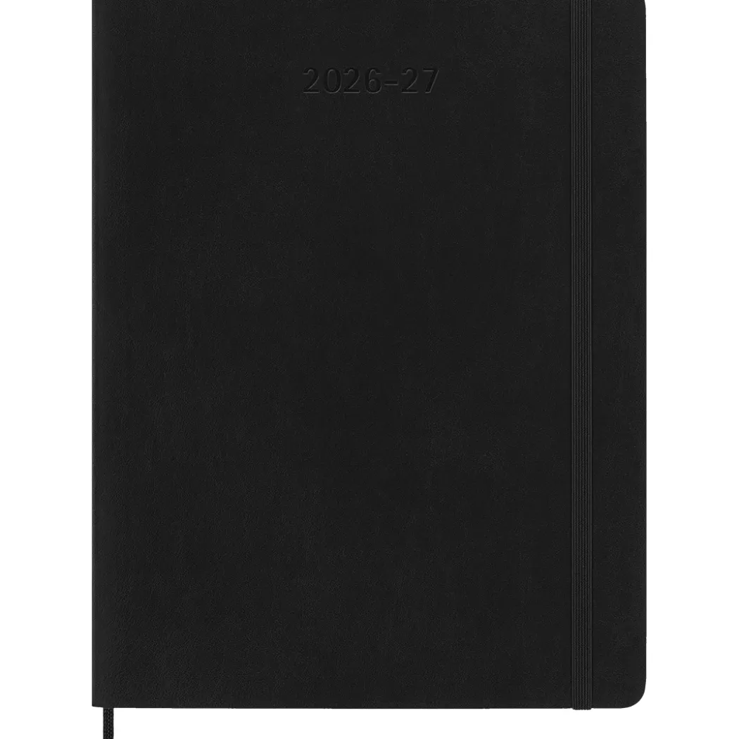 Kalender 18M WeekNote Soft Cover XL Black