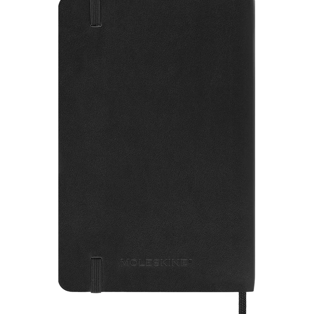 Kalender 18M WeekNote Soft Cover Pocket Black