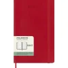 Kalender 18M WeekNote Soft Cover Large Red