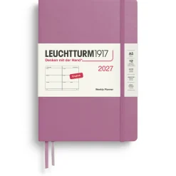 Kalender Weekly Planner 2027 A5 Dusty Rose