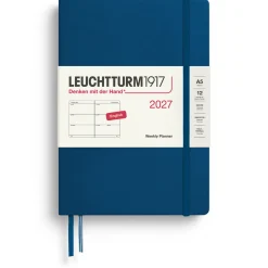 Kalender Weekly Planner 2027 A5 Indigo