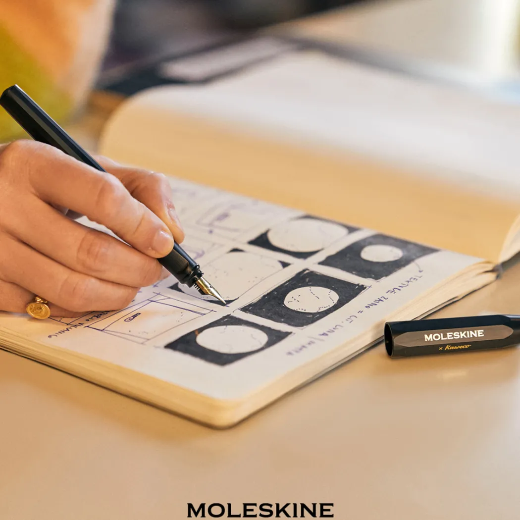 Kaweco x Moleskine Set Blå