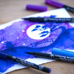 Koi Coloring Brush Pen 6-set Galaxy