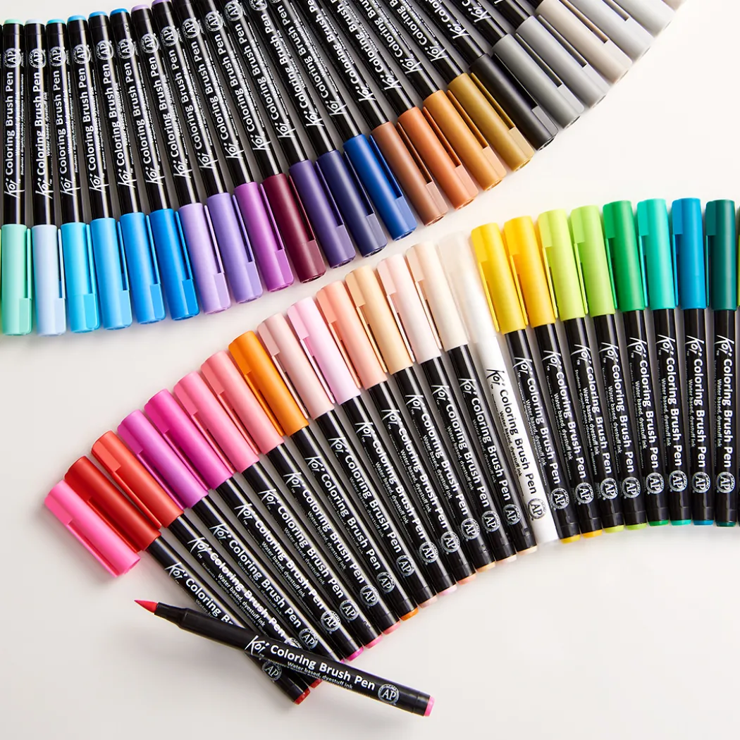 Koi Coloring Brush Pen Styckvis