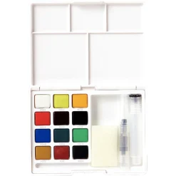 Koi Målarset Water Colors Sketch Box 12 + Pensel