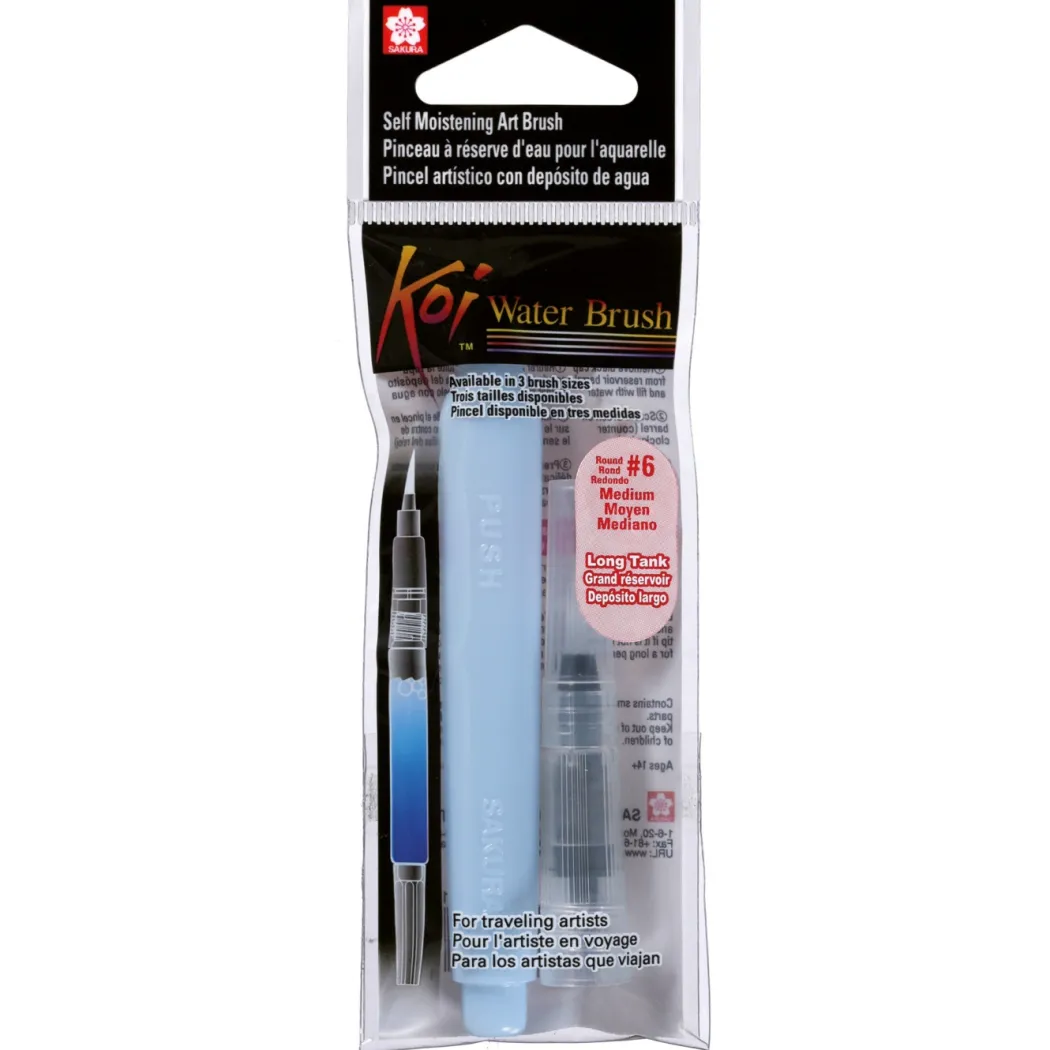 Koi Water Brush Long Medium