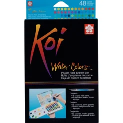 Koi Water Colors Sketch Box 48