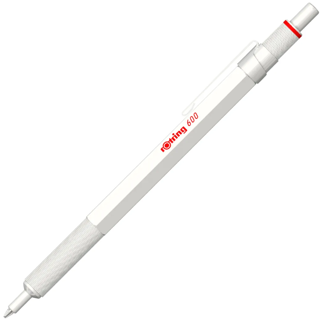 600 Kulspetspenna White
