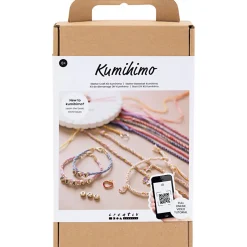 Kumihimo DIY-kit Vänskapsarmband