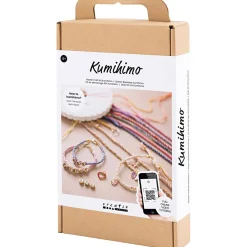 Kumihimo DIY-kit Vänskapsarmband