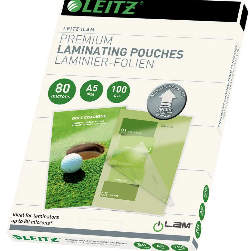 Lamineringsficka A5 80 mic 100-pack