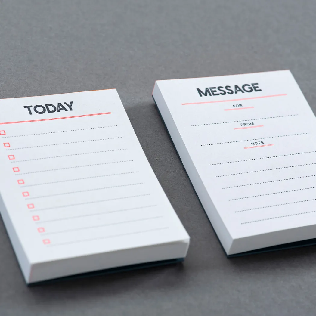 Letterpress Notes Set