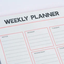 Letterpress Weekly Planner