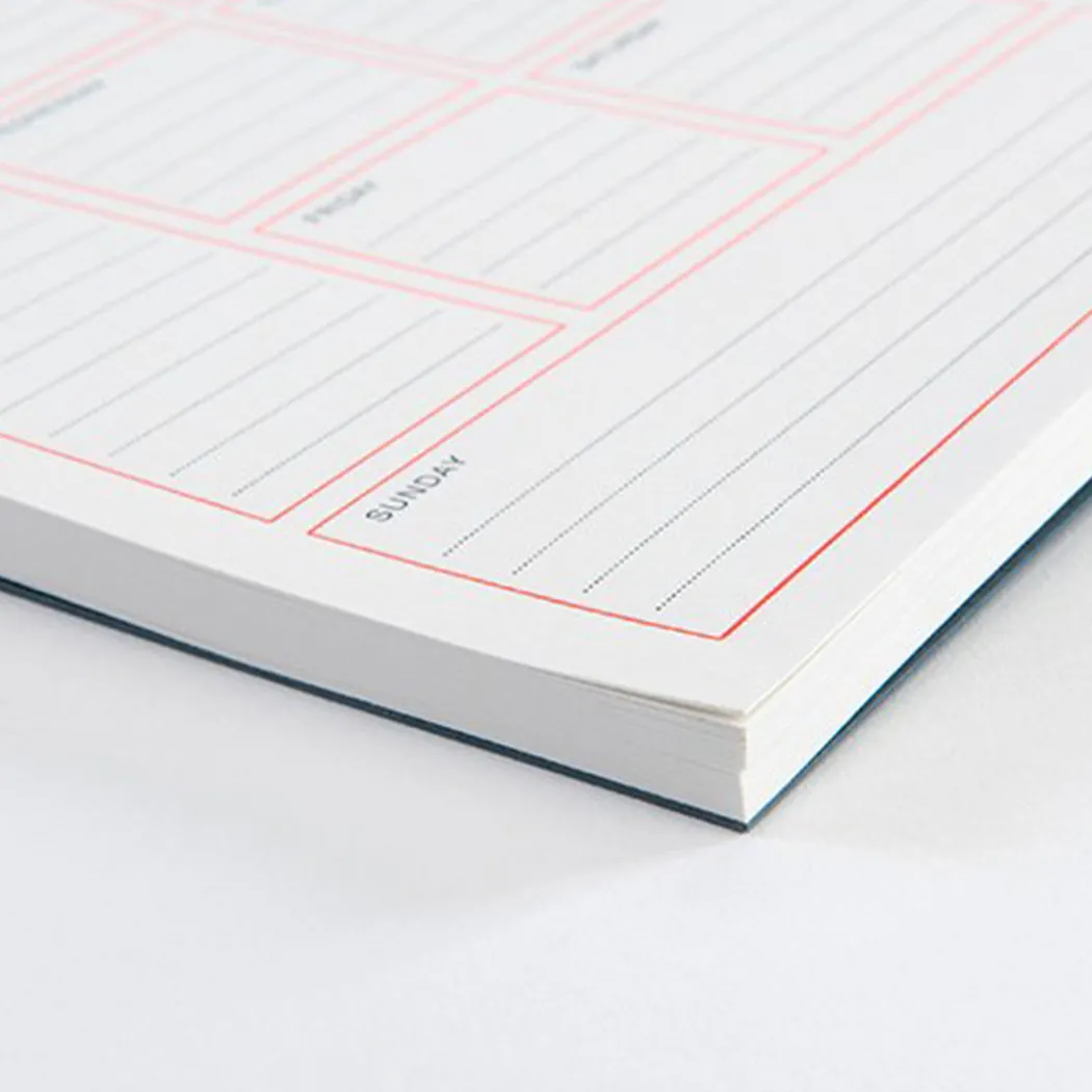 Letterpress Weekly Planner
