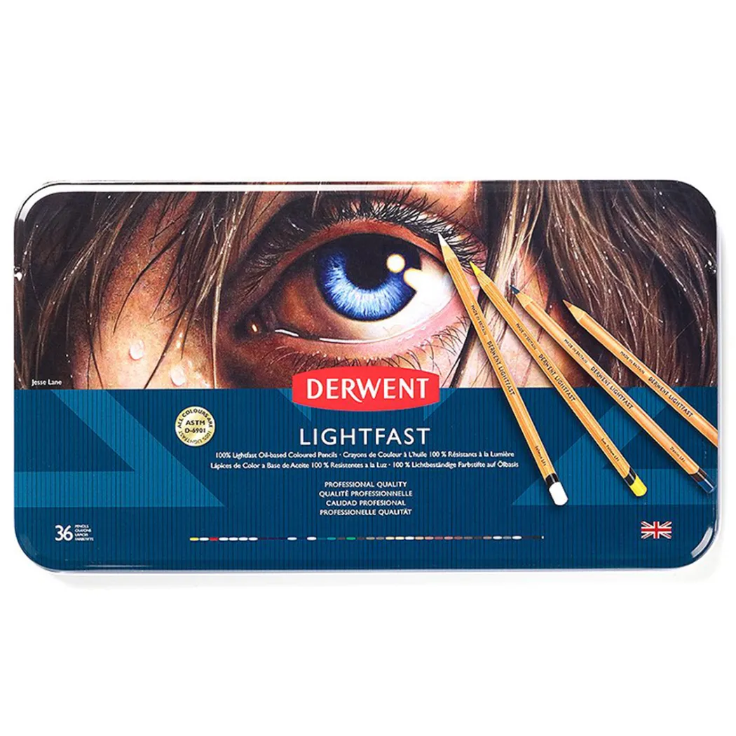 Lightfast Färgpennor 36-set