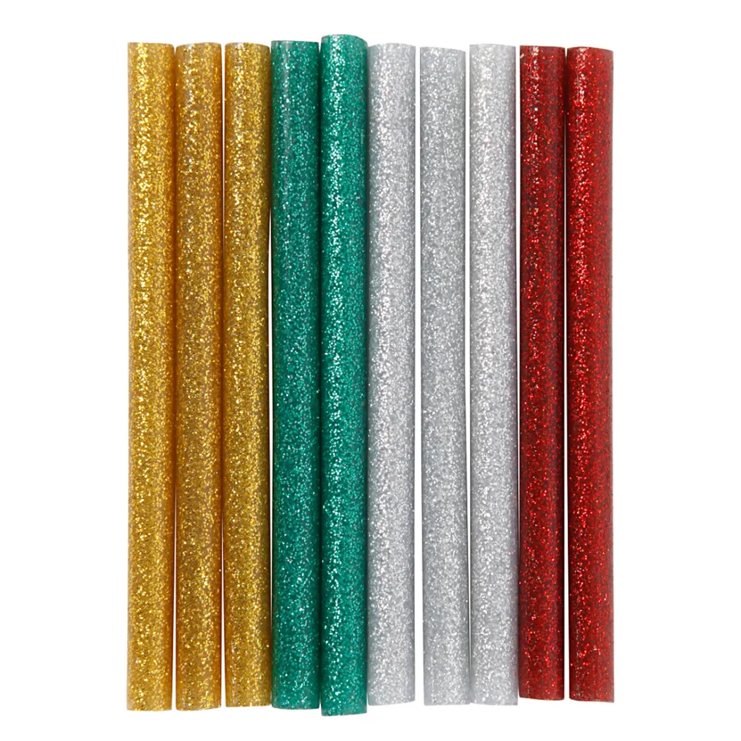 Limstift Glitter till limpistol 7 mm 10-pack
